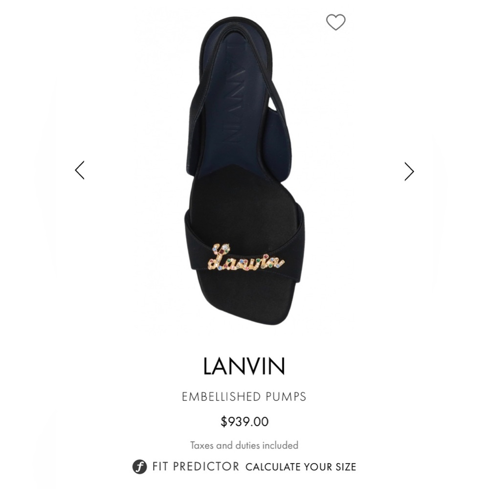 LANVIN
EMBELLISHED PUMPS !!!!SOLD!!!!! - Picture 3 of 12